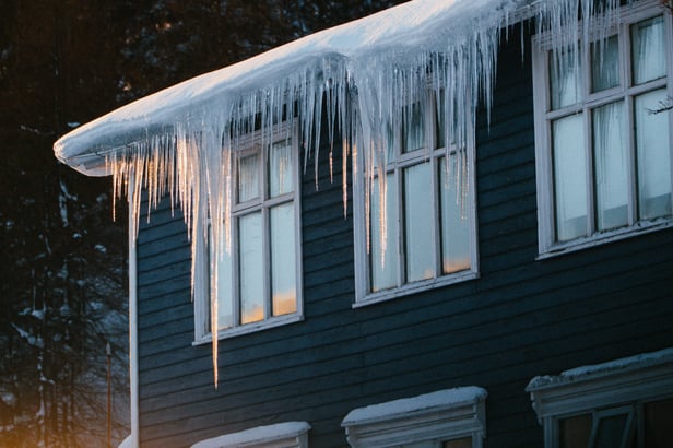 Ice Dam Chicago Home