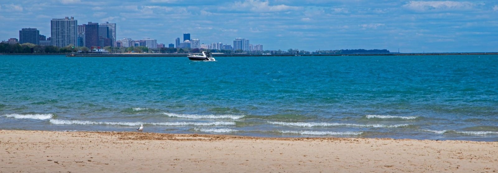 boat in water off gorgeous beach-1