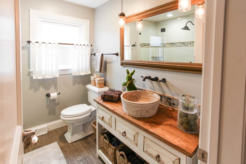 chic bathroom remodel in chicago