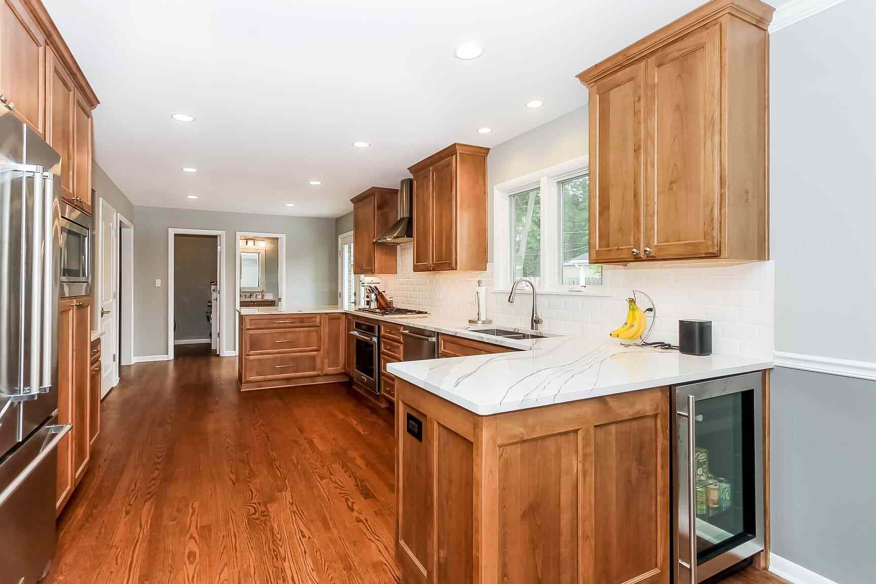 modern kitchen remodel barrington