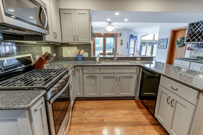 Arlington Heights Cool Gray Kitchen