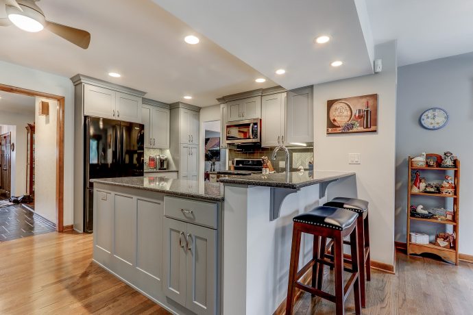 Arlington Heights Cool Gray Kitchen