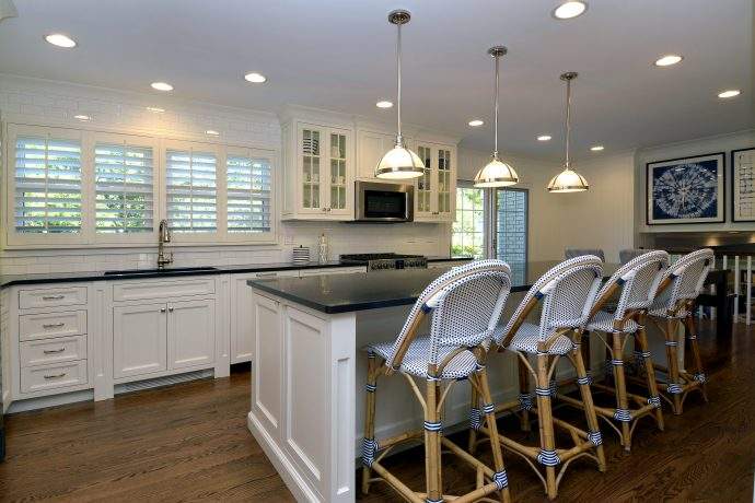 White Transitional Kitchen White Transitional Kitchen