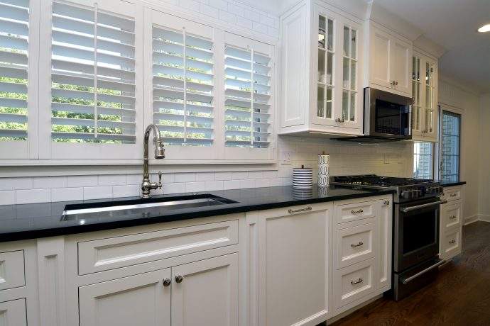 White Transitional Kitchen White Transitional Kitchen