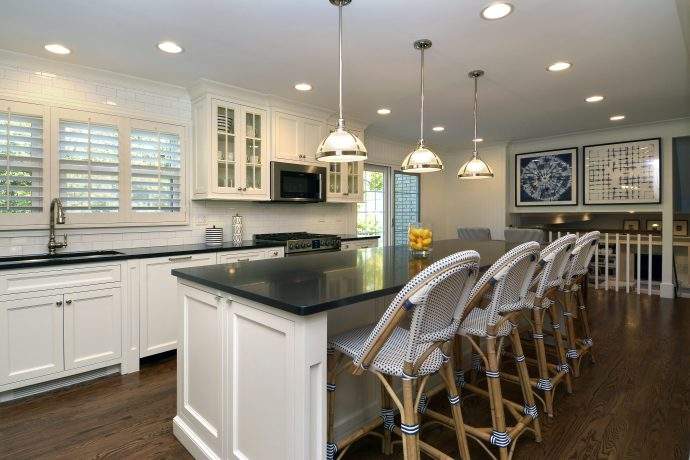 White Transitional Kitchen