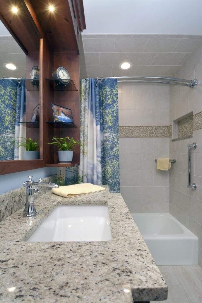 Door County Inspired Bathroom Door County Inspired Bathroom
