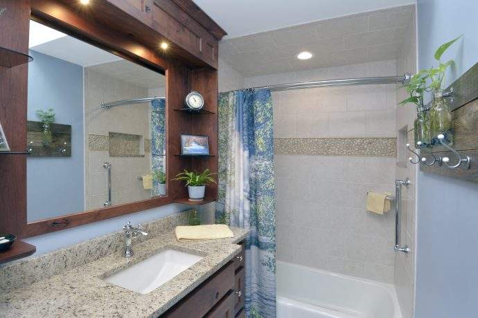 Door County Inspired Bathroom Door County Inspired Bathroom