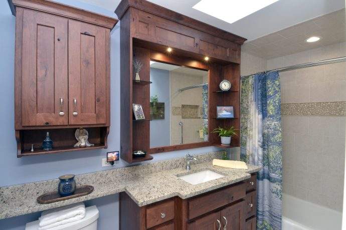 Door County Inspired Bathroom Door County Inspired Bathroom