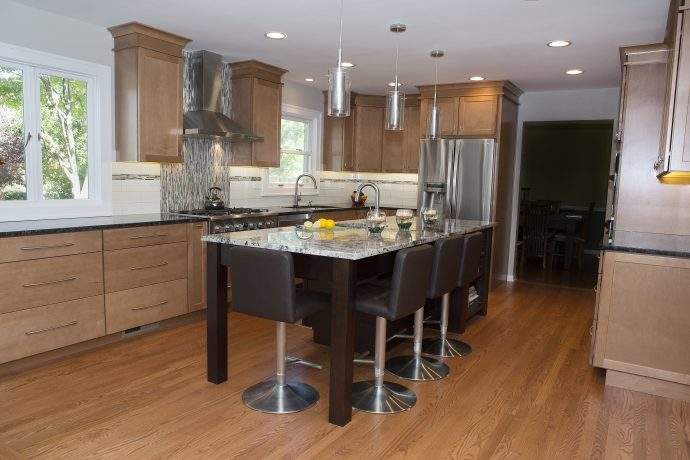 Arlington Heights Contemporary Shaker Kitchen