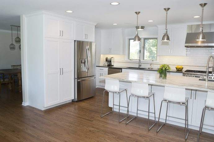 Arlington Heights Classic White Kitchen Remodel