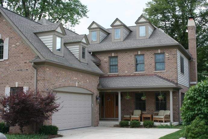 Georgian Brick Custom Home