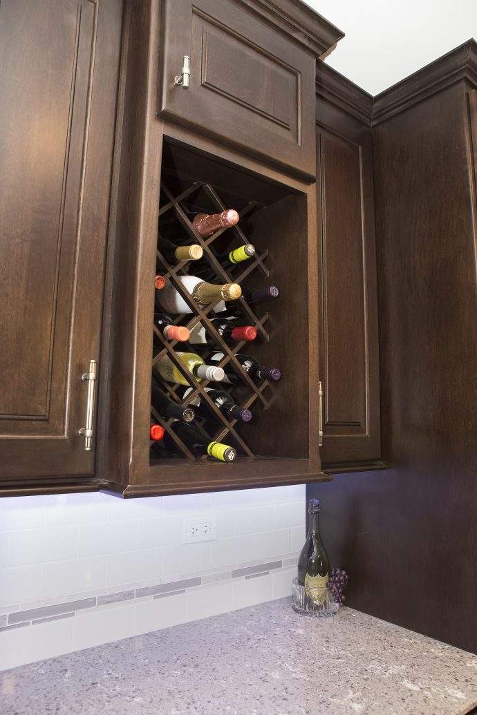 Buffalo Grove wine storage remodel 