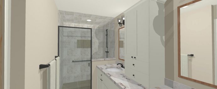 Design Rendering: Universal Design Master Suite Addition Design Rendering: Universal Design Master Suite Addition