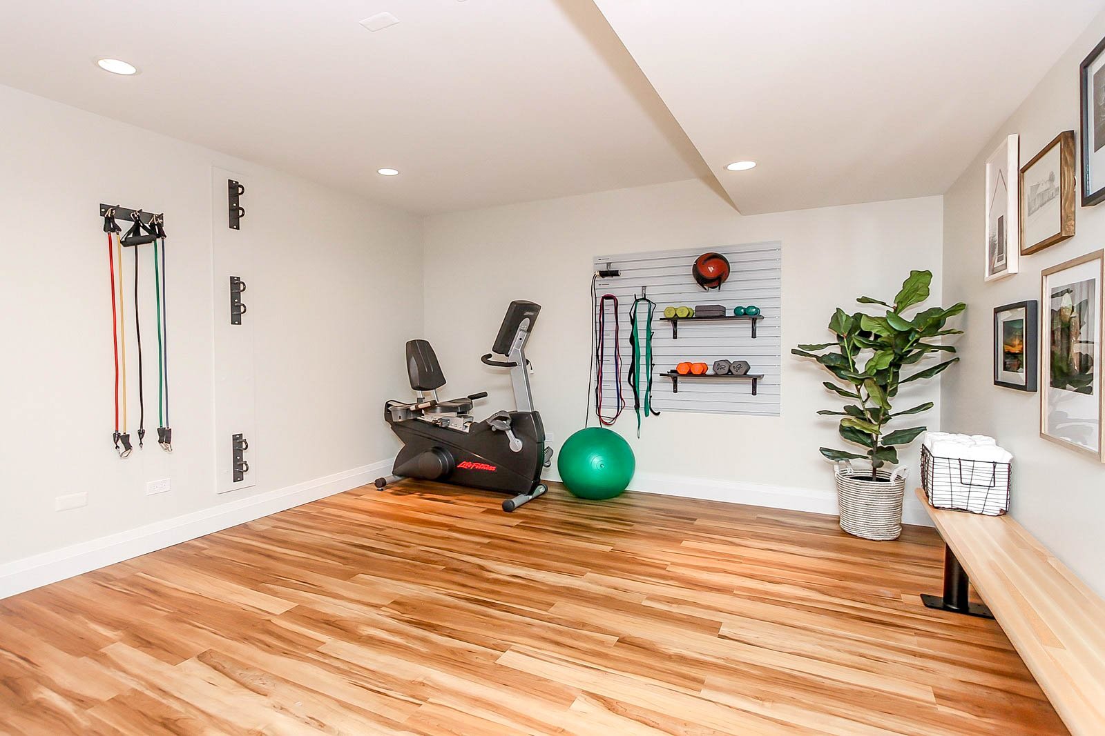 home gym basement remodel 