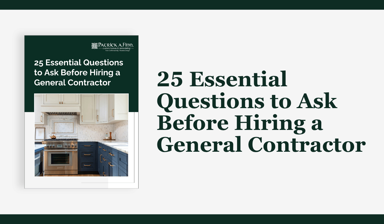 Download this downloadable 25 question checklist to interview your next general contractor. 