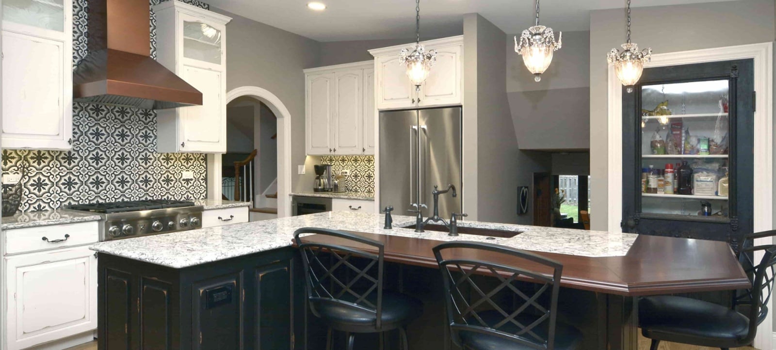 French Country Inspired Kitchen Remodel in Arlington Heights, IL by Patrick A. Finn, LTD. project photo